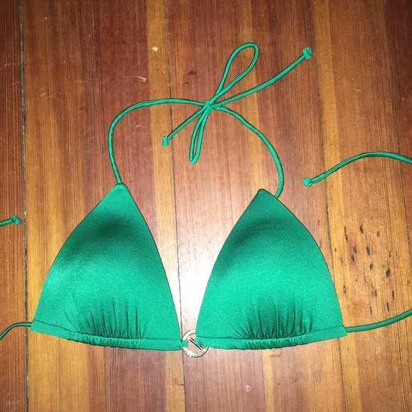 Women’s green Victoria secret bikini TOP only